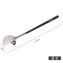 膳魔师 原装配件SK-3000 SK-3020 勺子 折叠勺/叉子 杯盖 黑色