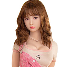 MESE魅涩  实体娃娃蜡像级全硅胶头带毛植发仿真人版免充气娃娃男用带骨架成人美女玩偶倒模情趣性用品 168cm(硅胶头+S级妆容+经络血管+植发版)