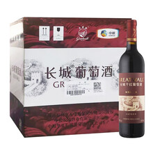 超市	
长城 华夏葡园解百纳优选干红葡萄酒 750ml*12瓶 整箱装 中粮出品