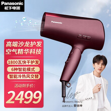 松下（Panasonic）电吹风机纳诺怡双倍矿物质负离子护发大功率智能冷热吹风筒EH-XD20