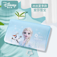 迪士尼（Disney ）儿童乳胶枕婴儿枕头 冰丝乳胶枕天然宝宝定型枕 3-6岁四季通用透气枕 爱莎雪宝 45*27CM