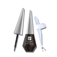 D双眼皮胶水 升级版双眼皮定型霜 嫁接眼睫毛假睫毛胶水透明 黑色