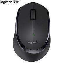 罗技（logitech）无线鼠标 带无线2.4G接收器 黑色 M280(M275) 
