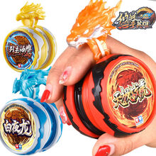 【希望宝宝】溜溜球儿童小学生奥迪双钻正版遛遛悠悠球火力少年王自动回收回旋 【可调回旋】天极战虎-677111