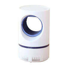 跨境家用光触媒usb灭蚊灯小型吸入式LED灭蚊器小天眼静音捕蚊器 白色