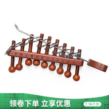 经典木制大号九连环中国古典成人儿童玩具解环九连环孔明鲁班 28cm大号九连环