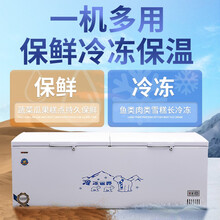 弗拉威双温冰柜商用冷藏冷冻卧式大容量冷柜 超市冰箱冷冻柜展示柜 增强版618双温室 27