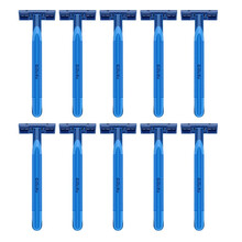 Gillette/吉列一次性手动剃须刀刮胡刀2层旅行装宾馆酒店 轻便刀10支装