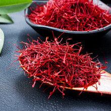 藏红花 藏红花3g瓶装长丝西红花泡水养生茶臧红花 10g/瓶-透明瓶