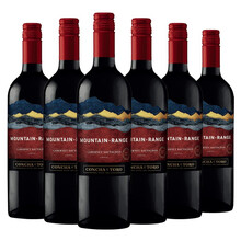 超市	干露（ Concha y Toro）云巅赤霞珠干红葡萄酒 750ml*6瓶 整箱装 智利进口红酒