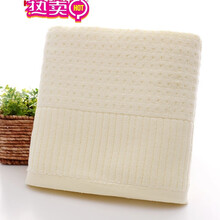 浴巾纯棉加大180*90女男超大洗澡加厚吸水大号毛巾儿童婴儿被 710米色【850克】厚度加厚 100%纯棉180X90