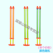 漂流儿童水枪玩具呲水枪抽拉管喷塑料水枪戏水打水仗 双管60厘米