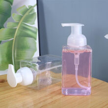 美茜儿 按压瓶  500ml液体分装按压瓶乳液器空瓶 400ml泡沫瓶2只装