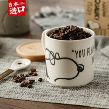 snoopy 日本进口史努比马克杯 查理布朗带盖木盖马克杯水杯牛奶杯 史努比