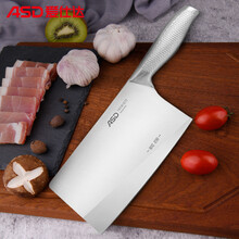 爱仕达 ASD 菜刀厨房刀具龙鳞纹锋掣系列不锈钢单刀斩切刀切片刀RDG8K1WG