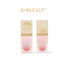 Girlcult樱桃小丸子联名系列镜面糖果纸唇釉玻璃水光唇蜜保湿唇乳口红女学生款 小玉-杏粉色