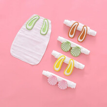 迪士尼夏季小孩纱布吸汗巾婴儿夏季薄款儿童吸汗巾小童夏纱布隔汗巾幼儿园中垫背巾 一条随机 M