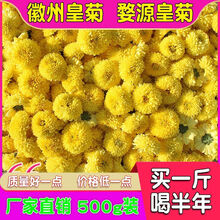 养肝黄菊菊花茶婺源皇菊花草茶黄山贡菊金丝白菊散装 特级一斤装【店长】