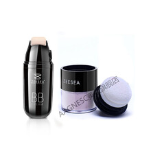 滚轮BB素颜隔离遮瑕保湿持久男女控油CC棒粉底液 自然色BB霜(隔离霜) 实发【自然色BB霜+控油散粉】