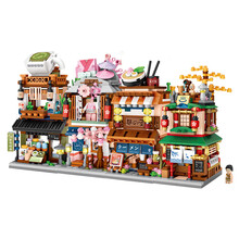 俐智（Loz）小颗粒积木第9季商业街景便利商店积木模型 成人拼装礼品男女孩玩具生日礼物 第九季4款