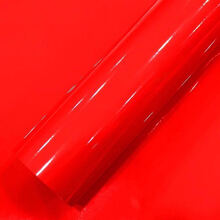 汽车通用亮光面改色膜全车贴膜车身亮光贴膜亮光黑白红橙黄绿贴纸 红色【亮光】 1.5米*0.2米长