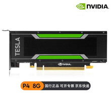 英伟达NVIDIA Tesla T4 V100 A10 A40 A100 GPU 深度学计算加速显卡 Tesla P4 8G