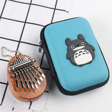 杉贝 SHANBEI kalimba卡林巴拇指琴8音卡琳巴初学者巴林卡手指拨钢琴卡淋巴琴抖音同款 小八音拇指琴+蓝色小熊收纳盒