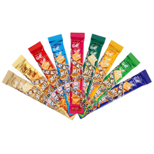 乐吧薯片50g多袋多口味混搭非油炸大礼包膨化休闲食品小吃优惠零食组合 【辣味12袋】芥末3+麻辣3+泡菜3+洋葱3