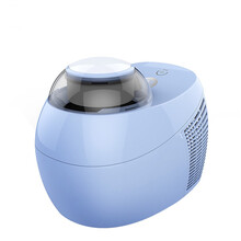 家用小型冰淇淋机插电全自动炒酸奶机DIY雪糕健康水果冰激凌迷你 湖蓝色