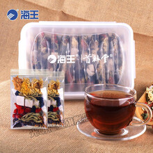 海王【旗舰店】菊花决明子茶茯苓茶枸杞子金银花茶菊花茶决明子茶牛蒡根桂花茶桑葚原料茶 一盒装180g（9g*20袋）
