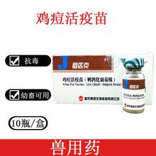哈药鸡痘疫苗鸡疫苗痘匹克禽疫苗鸽痘鸽子禽痘鸡药配鸡痘刺针 5瓶价格