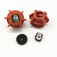 大疆植保机t16 t20 t10 t30打药机不锈钢扇形喷头1.5 2.0黄铜喷嘴 白钢SX110015VS+盖帽+固定环+垫