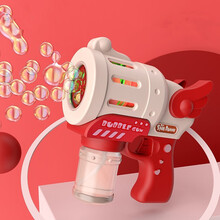 乖乖星 泡泡机卡通全自动吹泡泡枪防漏水带灯光网红抖音同款玩具男孩女孩 送浓缩泡泡水补充液