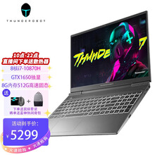 雷神911Master2代轻薄游戏笔记本电脑10代处理器512G固态 15.6英寸学生办公笔记本 i7-10870H/GTX1650/8G/512G