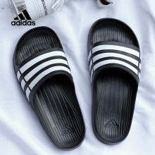 阿迪达斯 （adidas）新款男鞋春季游泳沙滩防滑舒适透气运动休闲凉拖鞋F34770 G15890轻便防滑  42