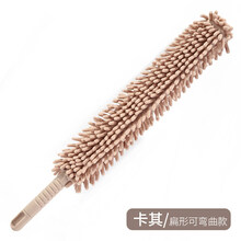 尘土掸子 鸡毛掸子除尘毯子家用可伸缩天花板蜘蛛网清洁扫灰大扫除掸子 短款卡其