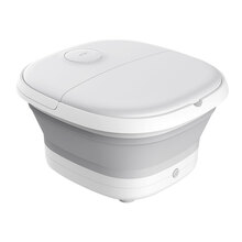 【礼遇价】110V伏可折叠足浴盆便携式泡脚桶美国日本加拿大海外用小家电 莫兰米基础款220V地区使用