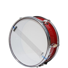 奇宝居 新宝小军鼓13英寸小鼓乐器不锈钢成人鼓军乐队双音带弹簧少先队鼓学生队鼓儿童教学乐器 13英寸军鼓（白色鼓皮）