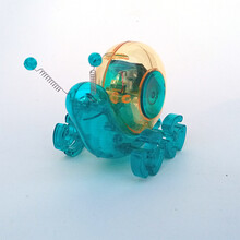 太阳能蜗牛太阳能玩具拼装模型机器人科技小制作发明蜗牛男新年礼物STEM教育 太阳能蜗牛