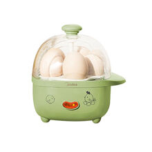 美的煮蛋器蒸蛋器多功能迷你自动断电家用小型煮蛋器蒸蛋早餐神器 美的煮蛋器