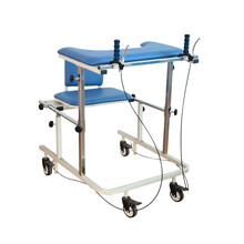 助行器辅助行走器老人步行器可坐多功能带轮康复训练器材下肢训练 02