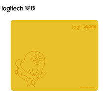 罗技（Logitech）PU皮质鼠标垫 办公游戏鼠标垫 小刘鸭定制鼠标垫