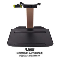 车载小桌板车载餐桌前排后座折叠饭桌子笔记本电脑支架学习办公用汽车小桌板车载小桌板 儿童款玫瑰金折叠桌【有支架】