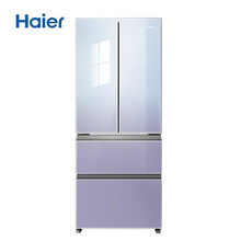 海尔（Haier）BCD-409WLHFD7DM1 变频多门冰箱409升  渐变彩晶风冷无霜电冰箱
