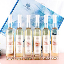 曼蒂冰白葡萄酒加拿大工艺进口冰酒 果酒女士甜酒 375ml 低度酒9度 清香甜型微醺 6支礼盒装