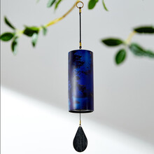 前谷（cega）和弦风铃挂饰门挂手摇复古风铃门挂阳台挂件冥想日式送女生日礼物 【月蔚蓝】8音和弦款