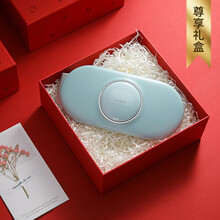 【顺丰发货】科普菲 腰部按摩器腰椎腰腹部按摩仪腰肌电脉冲腰疼充电便携红光热敷神器劳损礼盒七夕情人节礼 尊享礼盒装 （松墨绿）腰带+礼盒+礼袋+代写贺卡