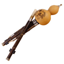 奇宝居云南葫芦丝儿童乐器民族乐器紫竹葫芦丝双调吹奏乐器 G调