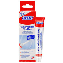 德国痔疮膏臀部去肉球痔疮瘙痒内外混合痔孕妇可用便血脱肛裂出血肿痛 痔疮膏1支装