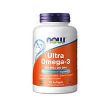 NowFoods浓缩深海鱼油ultraOmega-3宠物猫狗180粒90粒美毛护肤 180粒/瓶